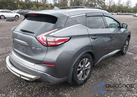 2016 Nissan Murano Sl z USA, uszkodzony, nr VIN 5N1AZ2MH2GN159276